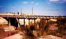 The bridge at Study Butte Texas