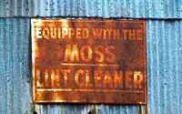 rusted sign