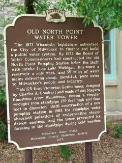 Old North Point Water Tower historical Marker