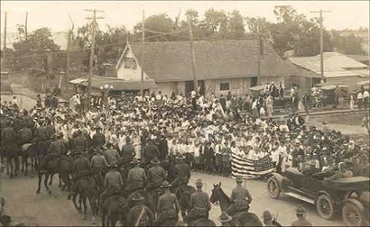 Brownsville TX - WWI Troops Parade