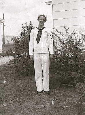 Eddie Wauson WWII sailor