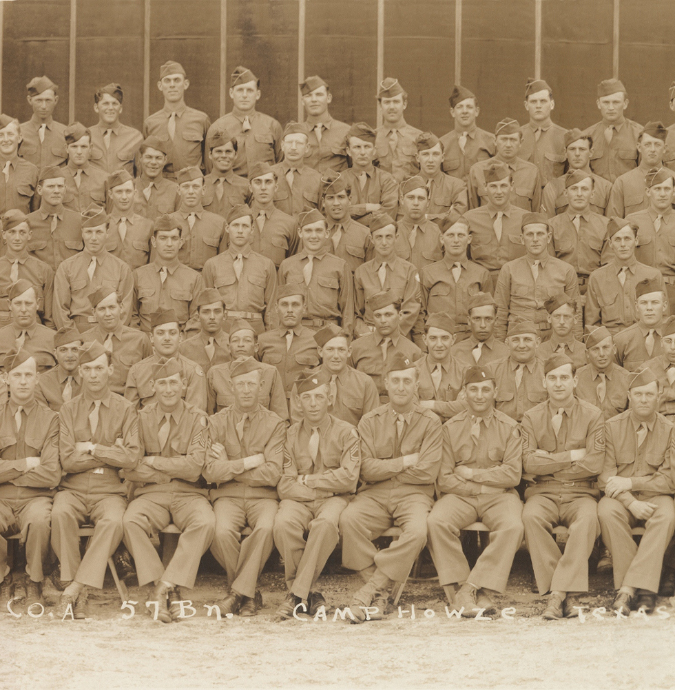 Texas - Camp Howze Company A, 57 Battalion, 1945