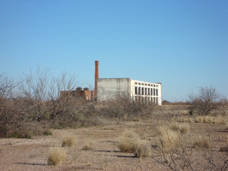 Pyote Texas Rattlesnake Bomber Base remaining buildings
